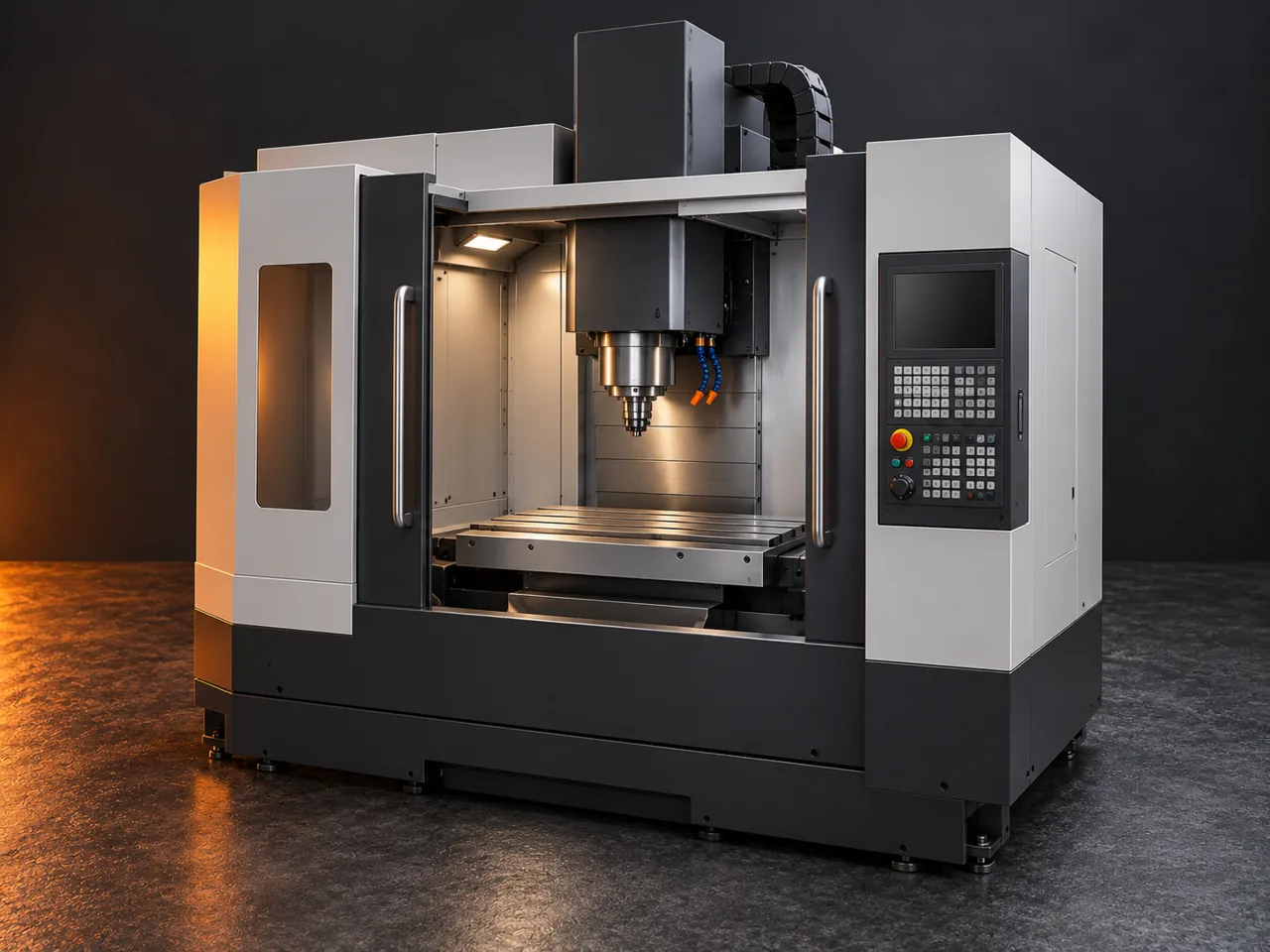 CNC dik işleme merkezi